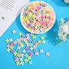 Color de primavera bola de cuatro hojas cuentas de plástico diy accesorios de joyería para crema de joyería pulsera para niños cuentas sueltas tejidas a mano