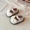 Zapatos de Princesa para Bebé 2026 Nuevos Zapatos de Cuero para Primavera y Otoño Suela Suave Antideslizantes para Niños Zapatos Individuales para Niñas