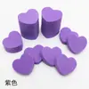 Lima de uñas de esponja mini personalizada para pulir lima de uñas de alta elasticidad lima de esponja de corazón de melocotón para uñas