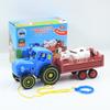 Gama Completa de Tarjetas Rusas Coches de Granjero Rusos Pg1800 Dibujos Animados Inercia Tractor Azul Niño Pista Parada