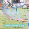 Puente Colgante Exterior para Jardín de Infancia Equipo de Entrenamiento Físico Infantil Puente de Equilibrio Puente Colgante Estructura para Trepar Barra de Equilibrio Escalera de Nube Equipo