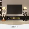Lámpara de Pie Ornamental Artística, Sala de Estar de Lujo Ligero, Lámpara de Mesita de Noche Moderna Simple de Gama Alta para Dormitorio, Artículo de Decoración para el Hogar