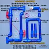 Caixa de Rotatividade Caixa de Filtro Caixa Plástica Caixa de Filtro Caseira DIY Conjunto Completo de Acessórios Conexões de Tubo Peças da Caixa de Filtro para Aquário