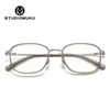 Gafas Frescas Studiomuku, Monturas de Gafas Retro a la Moda, Gafas para Miopía Ultraligeras y Elegantes