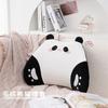 Almohada de cintura sedentaria de oficina con diseño de panda de espuma viscoelástica suave, cómoda y universal para las cuatro estaciones.
