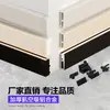Rodapié de aleación de aluminio Extremadamente Estrecho Sin Rastro Invisible 2cm Rodapié de Acero Inoxidable Línea de Esquina Metálica Ultradelgada