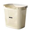 Cesta de Ropa Sucia para Baño del Hogar, Cesto de Lavandería de Gran Capacidad, Cesta de Almacenamiento de Ropa Sucia Hueca, Cesta de Lavandería Grande
