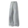 OLA otoño transfronterizo nuevo para hombre holgados de pierna ancha agradables a la piel suaves cómodos modernos pantalones deportivos casuales pantalones de chándal