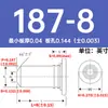 Pasadores de Posicionamiento Tps-125/187/250-6/8/10/12/16 Acero Inoxidable Venta al por Mayor en Stock