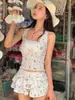 Traje de baño de dos piezas para mujer 2026 Verano Nuevo Dulce y Lindo Chica de Deseo Puro Delgado Conservador Estilo Falda Pastel
