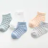 Calcetines de tobillo de malla de algodón para bebé Primavera/Verano 2020 Calcetines para lactantes 0-1-3 Años
