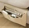 Bolsa de Almacenamiento para Cabecera de Sofá Cama Bolsa Colgante Soporte para Control Remoto Cesta de Almacenamiento Soporte para Teléfono en la Mesita de Noche Bolsa de Almacenamiento Utilización del Espacio en Dormitorios