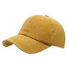 Gorra de Béisbol Vintage Lavada para Niños Primavera/Verano 2025 Marca de Tendencia Retro Americana Visera Curva Sombrero de Sol Personalizado