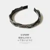 Diadema Estilo Pequeño Chanel para Mujer 2026 Nuevo Top Alto Calavera Diadema Fina de Verano con Dientes Sentido de Alta Gama Pinza de Pelo de Lujo con Pedrería