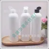 Botella de Plástico de 400ml con Tapa Flip-Top Mariposa para Champú, Loción y Gel de Ducha