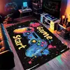 Alfombra Impresa para Consola de Juegos Amazon PS5, Alfombra para Sala de Estar, Alfombra para Mesa de Café y Sofá, Alfombra para Mesita de Noche de Dormitorio, Felpudo para Entrada