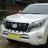 Adequado para 14-17 Prado Dominador Especial Espessado Branco Pérola Para-choque Dianteiro Para-choque Anticolisão Barra Anticolisão