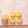 Lindos Accesorios de Arte para Uñas de Dibujos Animados Sanrio Melody Kuromi Accesorios de Resina para Uñas Donut Material DIY