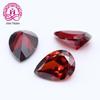 13 # médio profundo granada vermelho pêra em forma de zircão 2 * 3-13 * 18 rubi gota em forma de cz gema artificial atacado