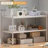 Prateleira de Armazenamento para Mesa, Prateleira de Armazenamento Multicamadas para Escritório, Prateleira para Mesa de Janela de Quarto, Organizador de Mesa Pequeno, Armazenamento