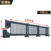 Aleación de Aluminio Bosch Puerta Telescópica Eléctrica Sección de Puerta Puerta Corredera Puerta de Fábrica Puerta Corredera Automática Puerta Lineal Segmentada Puerta Corredera