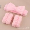 Banda para el cabello de venta caliente especial transfronteriza para mujer, para lavarse la cara, resistente al agua, para muñeca, lazo, banda para el cabello simple, accesorios para el cabello