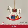 Decoraciones para Árbol de Navidad, Calcetines de Anciano y Muñeco de Nieve, Colgantes Pequeños, Colgantes de Decoración de Escena de Atmósfera Navideña para el Hogar, Transfronterizo