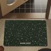 Alfombrilla Absorbente Especial para Baño, Alfombrilla Suave de Lodo Diatomeas de Alta Gama para Puerta de Baño/Inodoro, Antideslizante, Resistente a Manchas