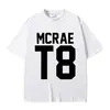 2025 Cantante Tate Mcrae Camiseta Musical T8 Unisex Camiseta Vintage de Verano Algodón Oversize Manga Corta