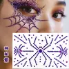 Novo Patch de Maquiagem para Olhos DIY de Halloween Cabeça de Abóbora Morcego Preto Rolo Mistura Festa de Halloween Maquiagem Criativa recomendar