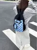 Mochila de lunares estilo coreano, bolsa ligera casual para exteriores y senderismo, bolsa versátil de nicho para laptop, mochila para estudiantes universitarios y de preparatoria