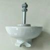Isolador de Porcelana Tipo Pino Cerâmico P-6/10/15/20T P-35M Garrafa de Porcelana para Energia 10/35kv