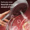 Aplicador de Cuero Cabelludo Eléctrico Peine con Spray Microcorriente Masajeador Peine Líquido Casero Portátil Instrumento Vibratorio para el Cuidado del Cabello Peine con Spray