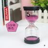 Reloj de arena de cristal con temporizador de 1/3/5/10/15/30/45/60 minutos, ideal para el hogar, regalos creativos para estudiantes.