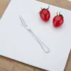 Serie de Tenedores de Acero Inoxidable 1010 Transfronterizos, Tenedores para Comida Estilo Occidental, Tenedores para Postre, Tenedores para Fruta, Venta Directa y Venta al por Mayor desde el Fabricante de Origen