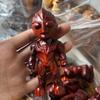 Talla de boj de Ultraman, artesanía de palisandro, regalo de cumpleaños para niño, adornos decorativos de madera