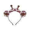 Diadema de Halloween Rellena de Animales de Granja, Míticos del Bosque y del Zoológico, Set de Disfraz con Orejas y Cola de Mono