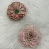 Cabeza de flor de crisantemo artificial grande para accesorios de pelo hechos a mano, al por mayor de proveedor transfronterizo