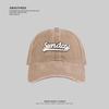 2024 Nuevo Circunferencia de cabeza grande lavado desgastado gorra con visera extra grande profundización ala ancha cara de aspecto pequeño gorra de béisbol moda hombre y mujer