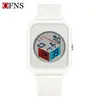 Sanda Reloj Despertador Creativo de Venta Caliente Movimiento de Pantalla Única Reloj Multifuncional para Estudiantes Masculinos y Femeninos Reloj Electrónico de Moda para Hombre Dropshipping