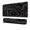 Alfombrilla de ratón con textura abstracta más vendida de Amazon, Alfombrilla de ratón con contorno de textura de línea, Esterilla de escritorio con borde de bloqueo de onda