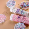 Fabricante Bolitas de Azúcar Comestibles Coloridas Adornos Decoración para Pasteles 130g Helado Repostería Suministros de Decoración para Hornear Bolitas de Azúcar