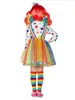 Disfraces Infantiles de Halloween, Disfraces de Payaso de Circo para Niñas, Tops y Faldas, Disfraces de Payaso Versátiles, Trajes de Performance