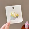 Pinzas Dulces con Lazo para el Cabello de Niñas, Pasadores Exquisitos de Alta Gama, Pinzas Lindas de Dibujos Animados para Flequillo de Niñas, Accesorios Versátiles para el Cabello