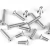 En Stock, Envío Inmediato: Tornillos de Acero Inoxidable 201, Tornillos de Cabeza Avellanada con Cuadrado Interior M2-M16, Tornillos de Cabeza Plana con Cuadrado Interior