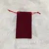Bolsa de flanela para joias Wen Play, bolsa para joias de jade, bolsa para guardar cintos, bolsa de tecido não tecido prensado a quente com cordão.