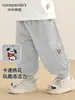 Pantalones de forro polar Kaka Panda para niño, pantalones largos de invierno cálidos para niños, ropa de invierno para niña, pantalones de otoño e invierno para bebé
