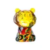 Lujo Ligero Colorido Juego de los Doce Zodíacos Adornos de Animales Sala de Estar Decoración Suave Cristal Mascota de Té Hecho a Mano Suministro Transfronterizo