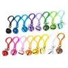 Colgante de Bombilla de Luz Colorida con Cascabel, Cierre de Langosta, Accesorio para Bolsa, Adorno Colgante Personalizado, Regalo Pequeño, Accesorio para Llavero