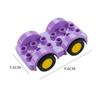 Bloques de Construcción para Autos, Partículas Grandes, Juguetes de Ensamblaje para Niños, Accesorios Educativos para Llantas, Ruedas Inferiores para Trenes, Compatibles con Feile
